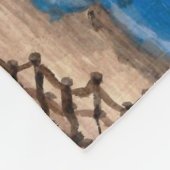 Crab, Scallop en Starfish Fleece Blanket Deken (Hoek)