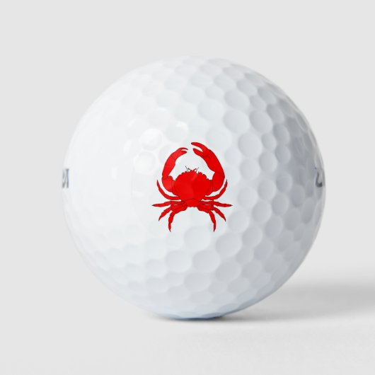 Crab-schattig-krabben-oceaansponsbob-grappig-carto Golfballen (Voorkant)