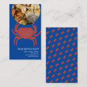 Crab Seafood Broil Restaurant Visitekaartje (Voorkant / Achterkant)
