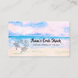*~* Crab Shack Casual Dining by the Zee Visitekaartje