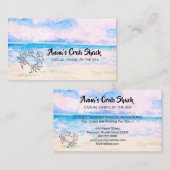 *~* Crab Shack Casual Dining by the Zee Visitekaartje (Voorkant / Achterkant)
