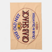 Crab Shack Logo Theedoek (Verticaal)