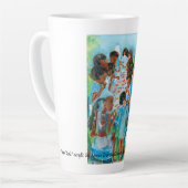 "Crab Table" Latte Mug Latte Mok (Linkerhoek)