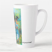 "Crab Table" Latte Mug Mok (Rechts)