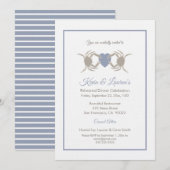 Crab Theme Seafood | krabboil | repetitief diner Kaart (Voorkant / Achterkant)