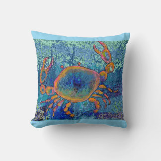 Crab Throw Pillow Kussen