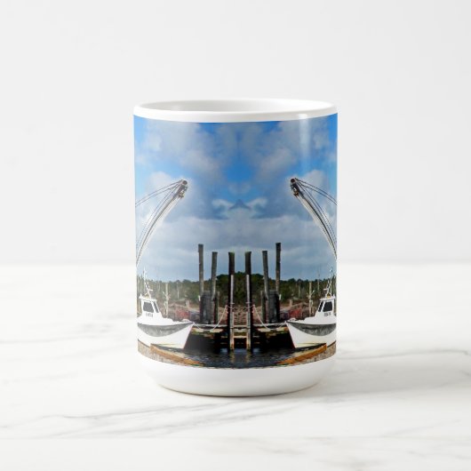 Crab Traps Gestapeld en klaar Koffiemok (Center)