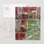 Crab Traps Sluiten Briefkaart (Voorkant / Achterkant)