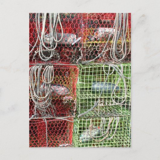 Crab Traps Sluiten Briefkaart (Voorkant)