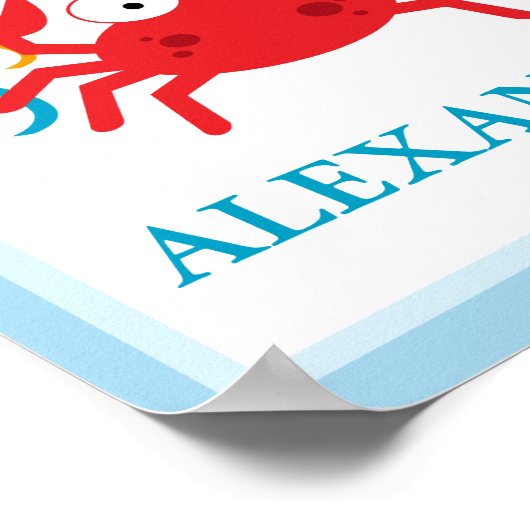 CRAB under the Zee CUSTOM PRINT (Hoek)