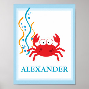 CRAB under the Zee CUSTOM PRINT