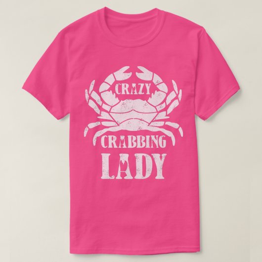 Crab Vist Crab T-shirt (Design voorkant)