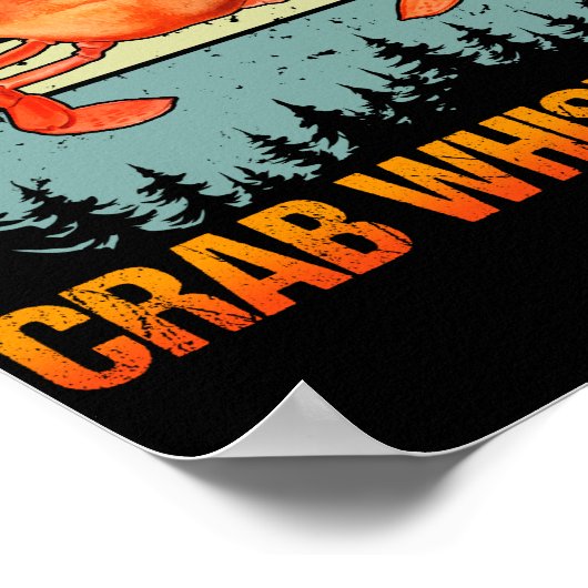 Crab Whisperer  Crabbing Hunting Vist Poster (Hoek)