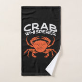 Crab Whisperer  Handdoek