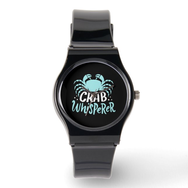 Crab Whisperer Horloge (Voorkant)