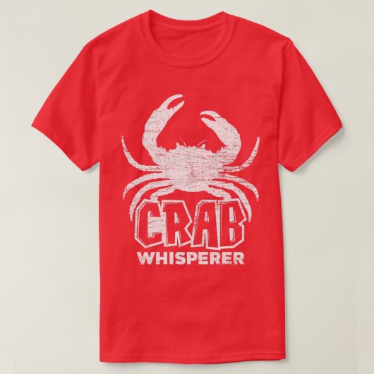 Crab Whisperer T-shirt (Design voorkant)