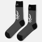 Crab White Socks Sokken (Links)