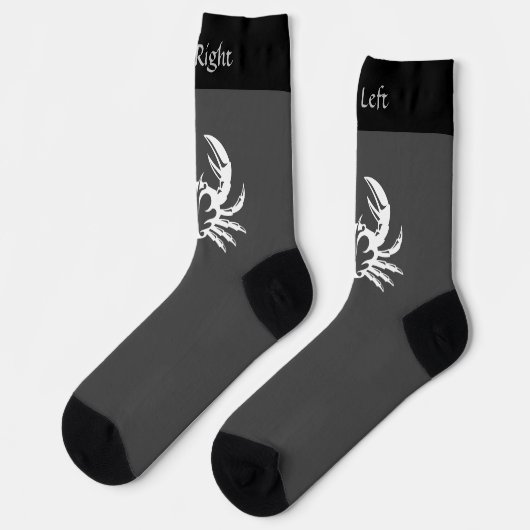 Crab White Socks Sokken (Links)