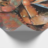 Crab Wrapping Paper Cadeaupapier (Hoek)