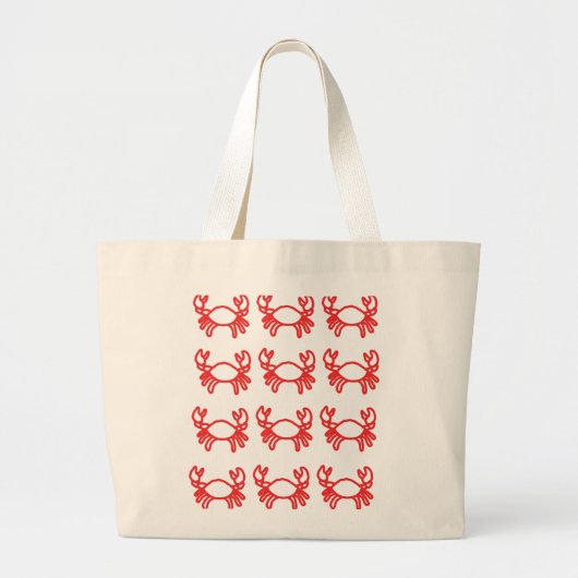 Crab Zodiac Tote Bag – Deep Cancer Sign Energy (Voorkant)