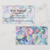  Crabapple Blossom Card Visitekaartje (Voorkant / Achterkant)