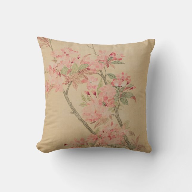 Crabapple Blossom van Ma Yuanyu Kussen (Voorkant)