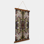 Crabapple Blossoms Abstract Hangend Wandkleed (Gebogen)