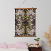 Crabapple Blossoms Abstract Hangend Wandkleed (Slaapkamer)