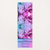 Crabapple Flower Blossom Sluiten Gepersonaliseerd Yogamat (Voorkant)