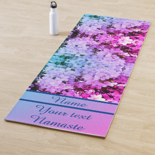 Crabapple Flower Blossom Sluiten Gepersonaliseerd Yogamat
