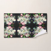  Crabapple Spring Flower Abstract Bad Handdoek (Handdoek)