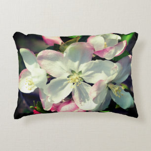  Crabapple Spring Flower Blossom Sluiten Accent Kussen