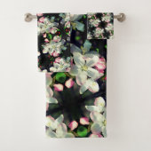  Crabapple Spring Flower Blossom Sluiten Bad Handdoek (Insitu)