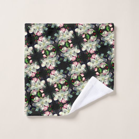  Crabapple Spring Flower Blossom Sluiten Bad Handdoek (Wasdoekje)