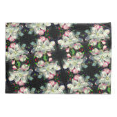 Crabapple Spring Flower Blossom Sluiten Kussensloop (Achterkant)