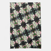  Crabapple Spring Flower Blossom Sluiten Theedoek (Verticaal)