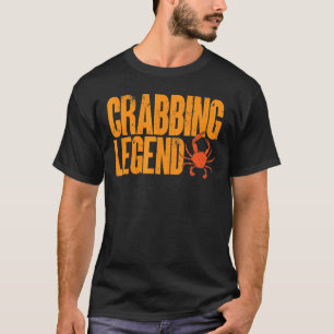 Crabbing legende krab hunter t-shirt