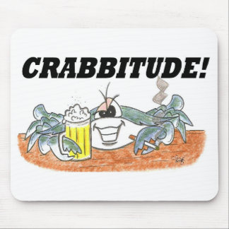 CRABBITUDE Mousepad Muismat