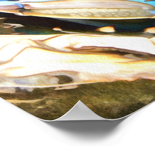 Crabby Blue Crabs Poster (Hoek)