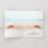 Crabby Bold - pittige aangepaste verjaardag Kaart  (Binnenlaag)