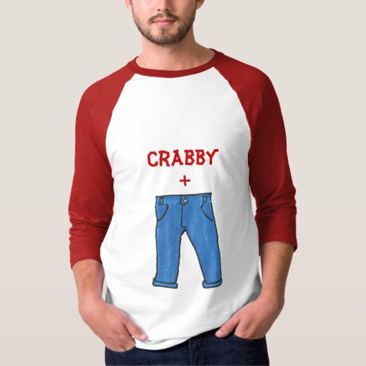 Crabby broek t-shirt (Voorkant)