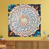 Crabby Canvas Print (Insitu (Woonkamer))