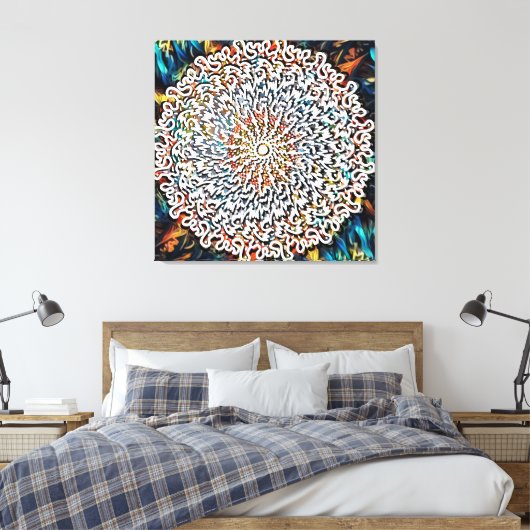Crabby Canvas Print (Insitu (Slaapkamer))