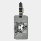 Crabby Cat Bagagelabel (Voorkant verticaal)