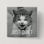 Crabby Cat Button (Voorkant)