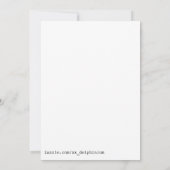 Crabby Cat Holiday Card Kaart (Achterkant)