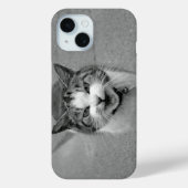 Crabby Cat met Annoyed Yowling Face Case-Mate iPhone Case (Achterkant)