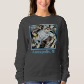 Crabby Crab Annapolis, MD Sweatshirt of T-Shirt (Voorkant)