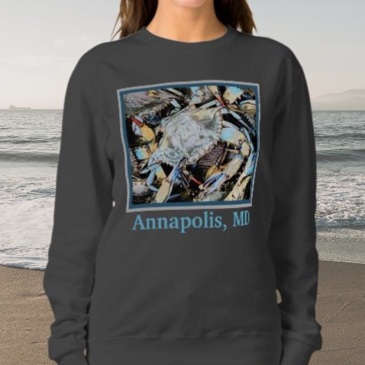 Crabby Crab Annapolis, MD Sweatshirt of T-Shirt