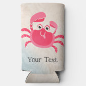 Crabby Crab Design Seltzer Koelbox Blikjeskoeler (Achterkant)